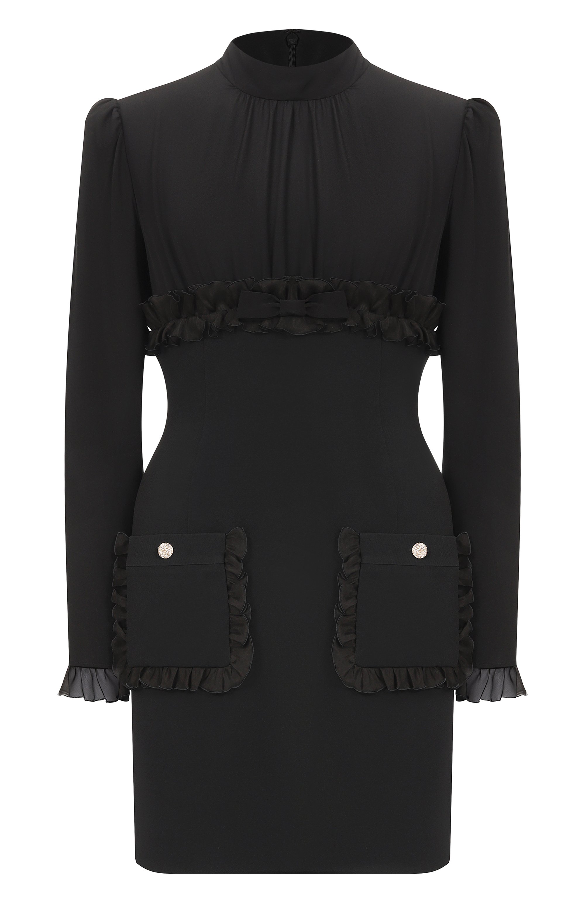 Комбинированное платье ALESSANDRA RICH, арт. FABX4302/F3057, фото 1