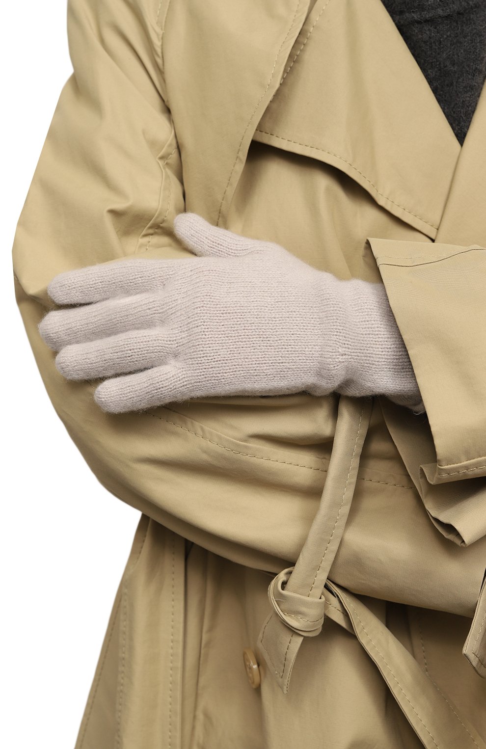 Перчатки из шерсти и кашемира CANOE, арт. 6100406, фото 2