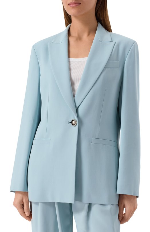 Жакет из вискозы Pinko 104883/A213 Голубой  104883/A213 Фото 3