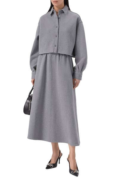 Хлопковая юбка ALEXANDERWANG.T, арт. 4CC1265377, фото 2