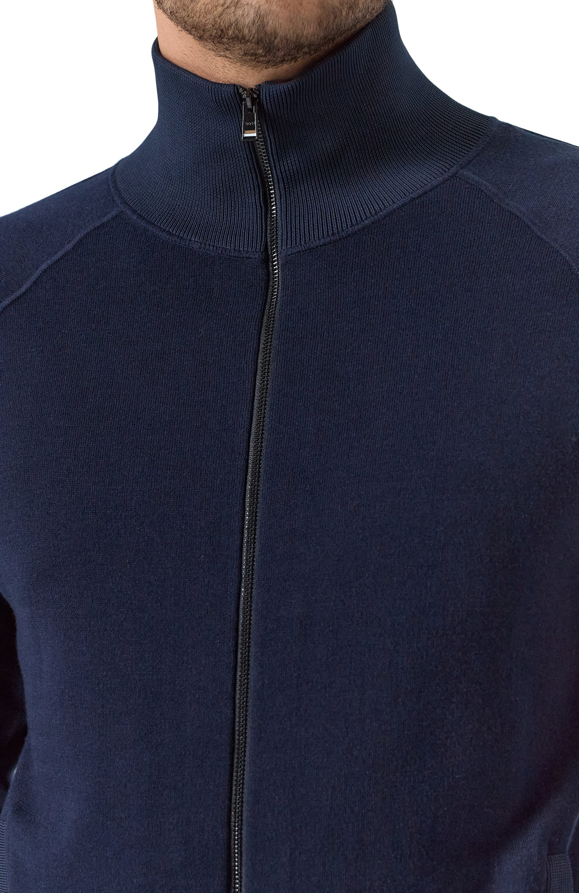 Кардиган из хлопка и шерсти BOSS, арт. 50519629, фото 5