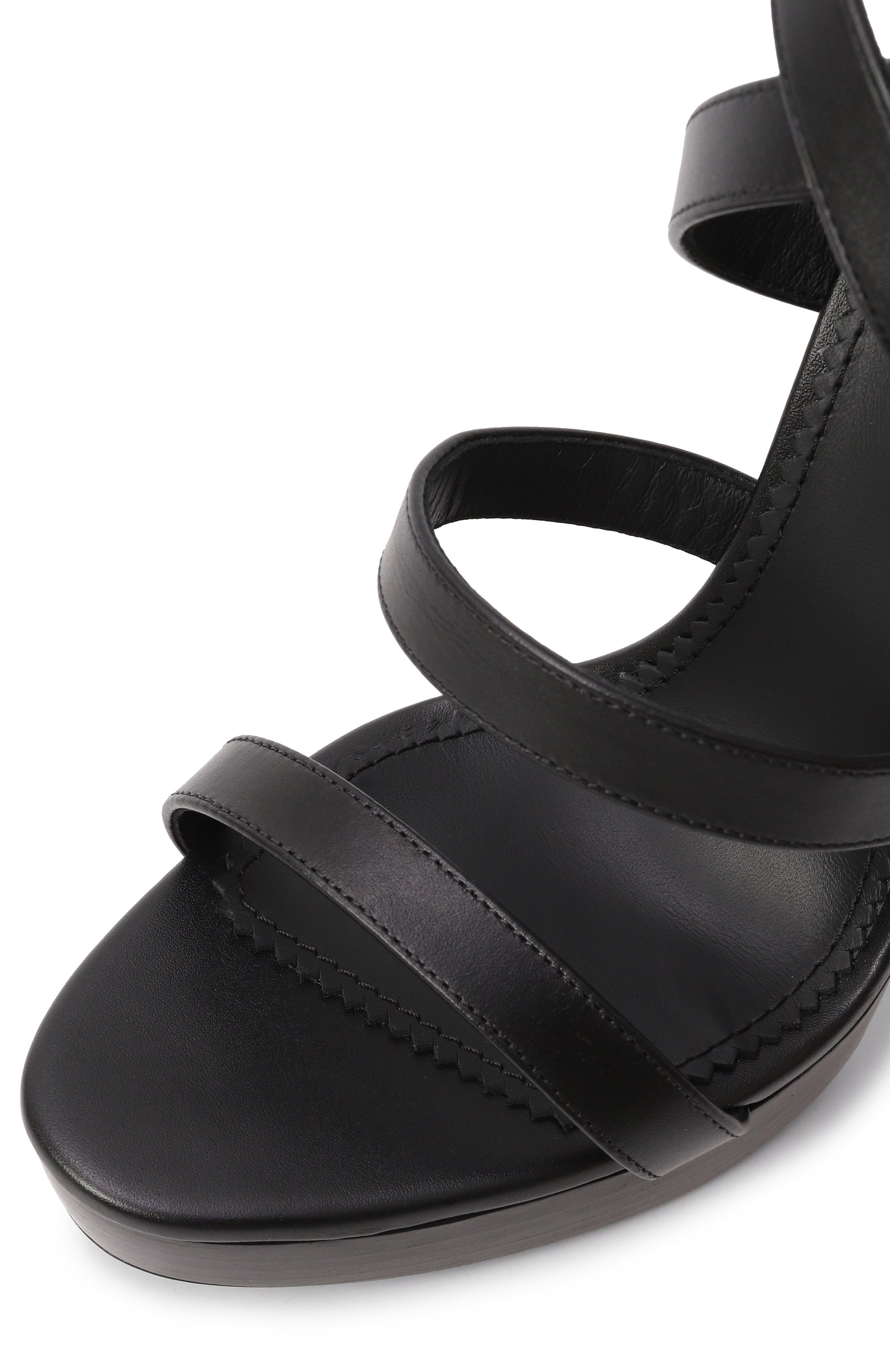 Кожаные босоножки lock yourself DSQUARED2, арт. HSW0257/01500001, фото 7