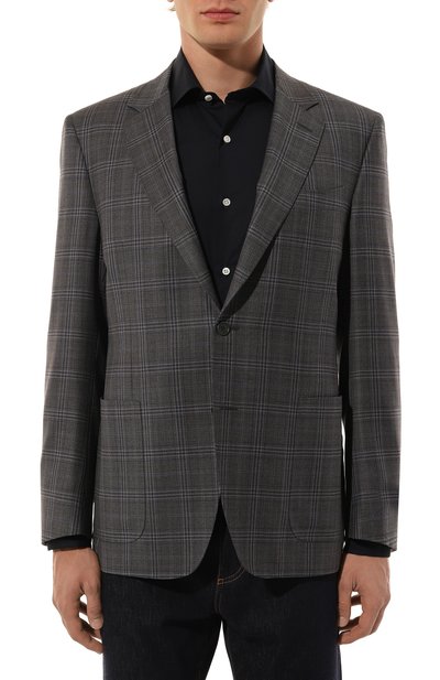 Шерстяной пиджак CANALI, арт. 11288/CF00142/60-64, фото 5