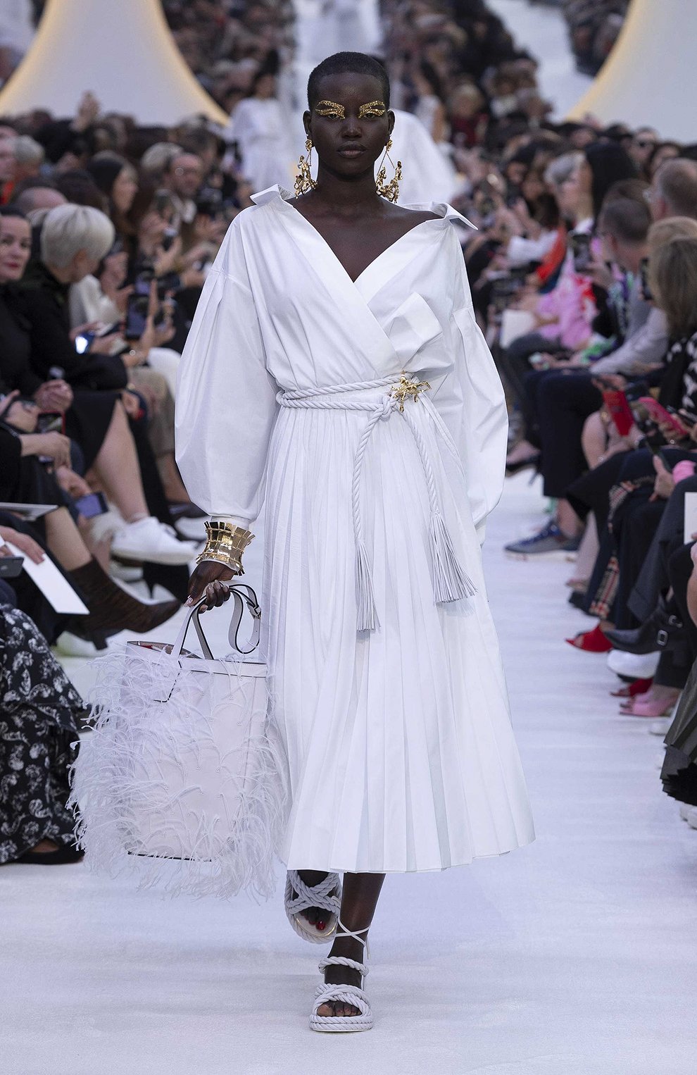 Хлопковое платье VALENTINO, арт. TB0VAS054HP, фото 6