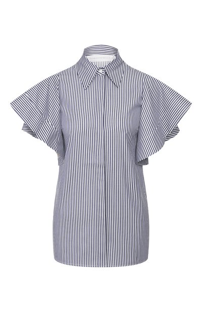 Женская хлопковая рубашка VICTORIA, VICTORIA BECKHAM, арт. 2120WSH000880A