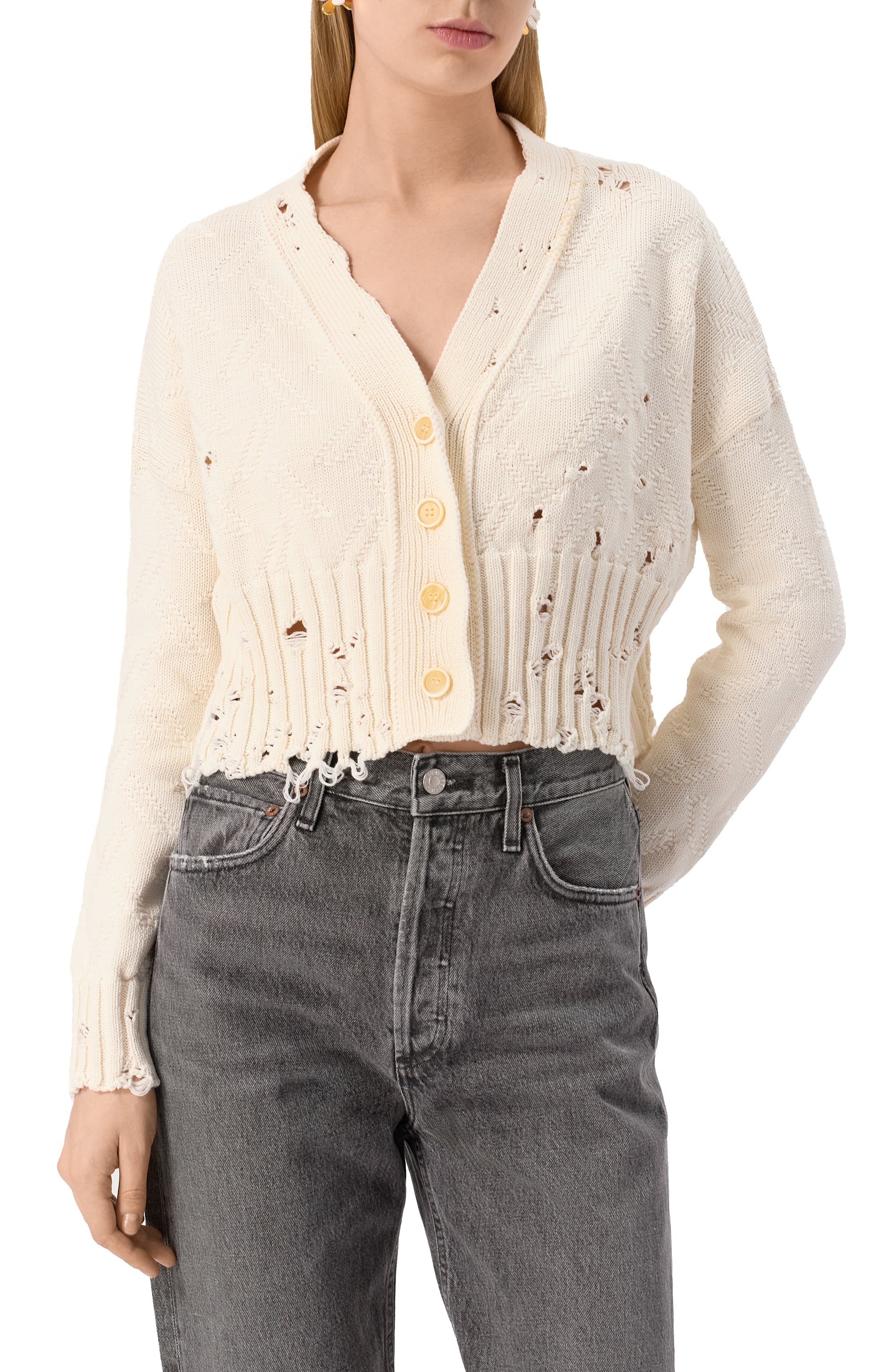 Хлопковый кардиган MARNI, арт. CDMD0403A0/UFC658, фото 3