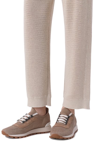 Текстильные кроссовки BRUNELLO CUCINELLI, арт. MZ35G2490, фо то 2