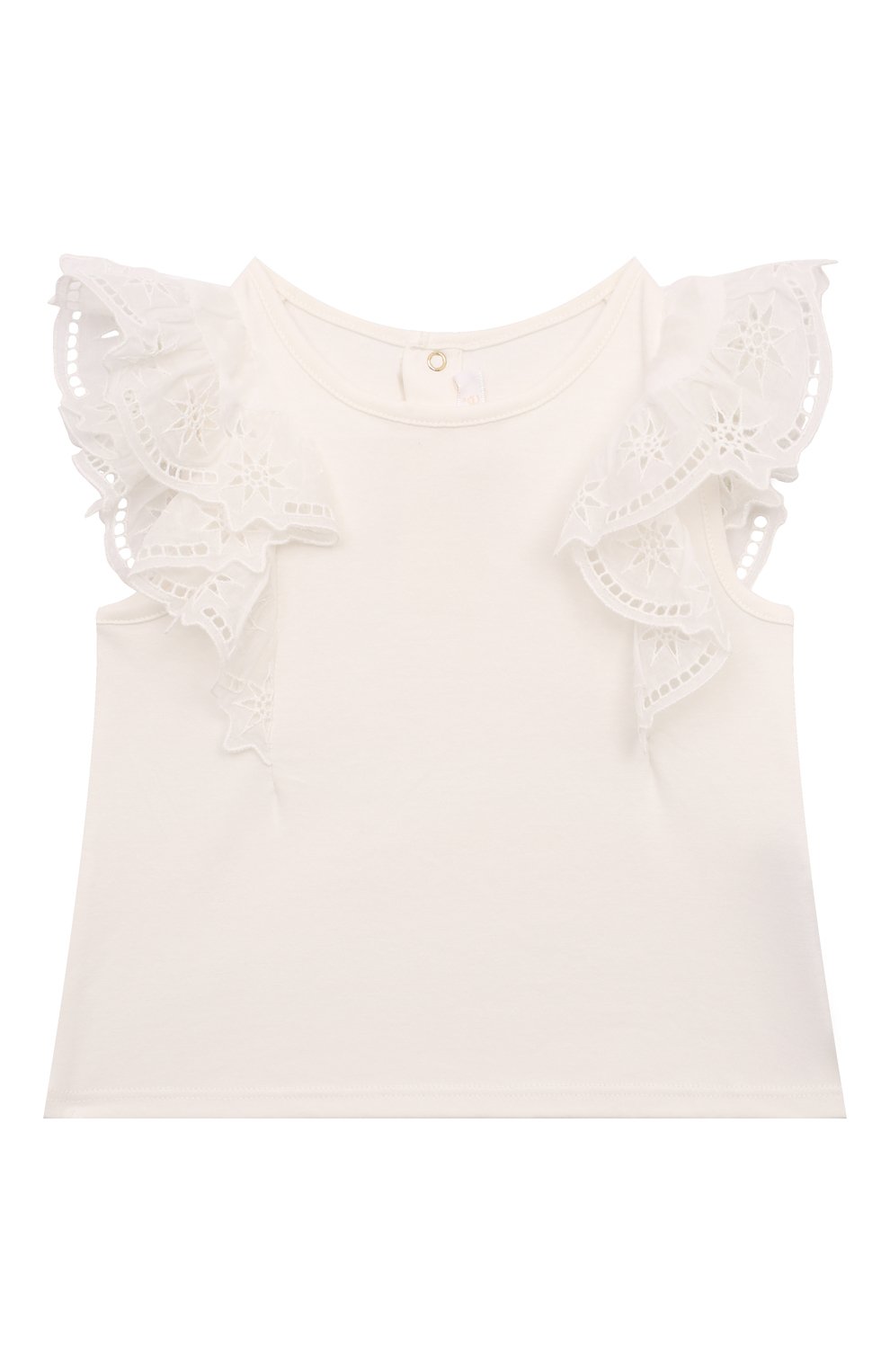 Хлопковый топ CHLOÉ, арт. C20042, фото 1