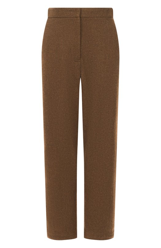 Шерстяные брюки Jil Sander J40KA0280/J40182 Коричневый J40KA0280/J40182