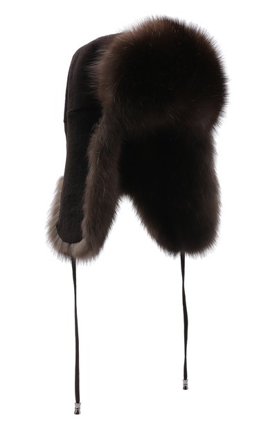 Шапка-ушанка из меха норки и соболя VICTORIA KUSENKOVA, арт. 090213504093, фото 1