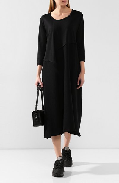 Шерстяное платье YOHJI YAMAMOTO, арт. YJ-D07-126, фото 2