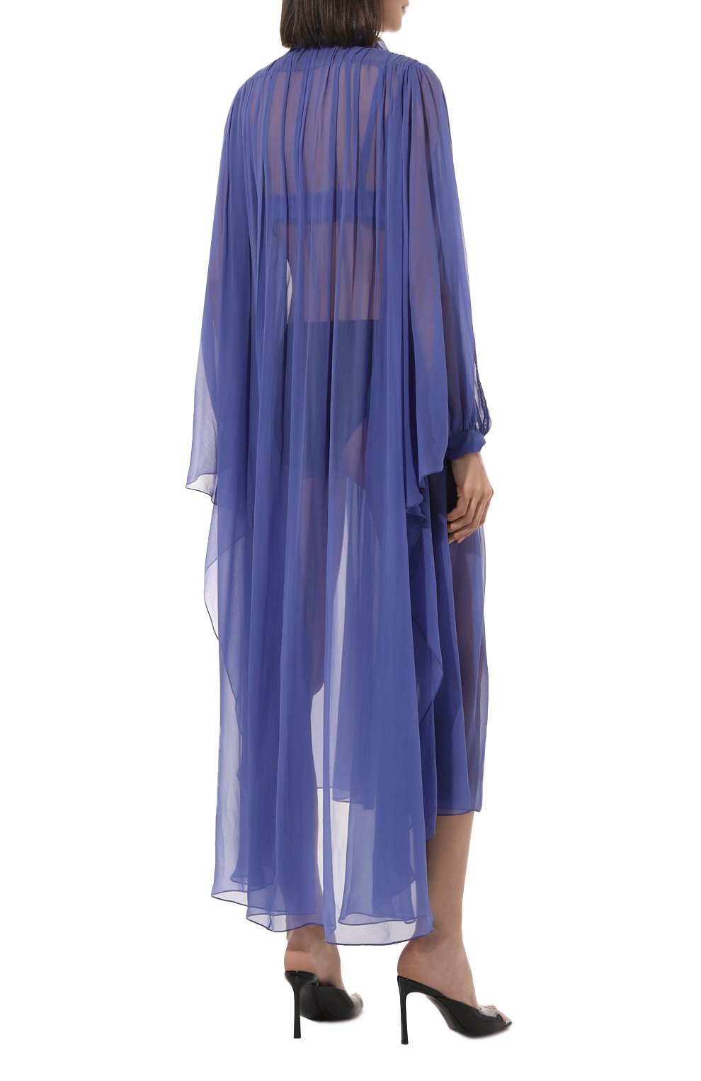 Шелковое платье ALBERTA FERRETTI, арт. 222M/A0215/5114, фото 4