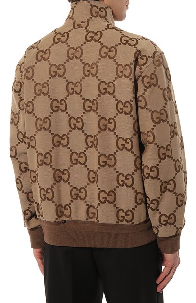 Хлопковый бомбер GUCCI, арт. 680812 Z8AVS, фото 4