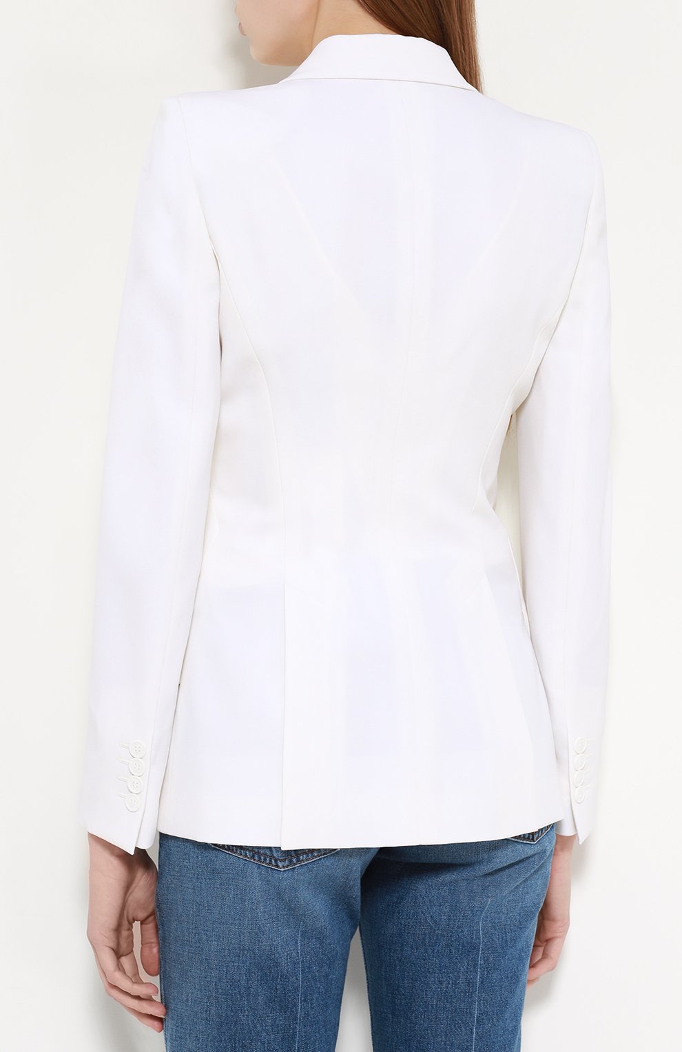 Приталенный жакет с остроконечными лацканами ALEXANDER MCQUEEN, арт. 358166/QIJ12, фото 4