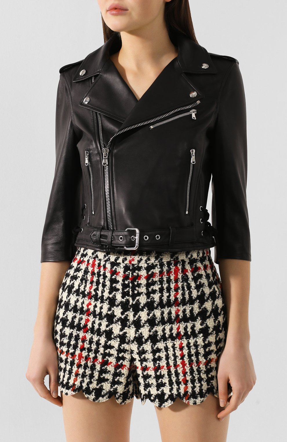 Кожаная куртка REDVALENTINO, арт. SR3NA01L/4C4, фото 3