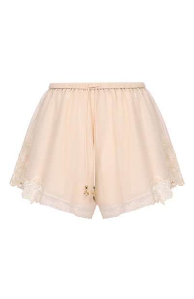 Женский шорты из хлопка и шелка ZIMMERMANN, арт. 5583ARS261