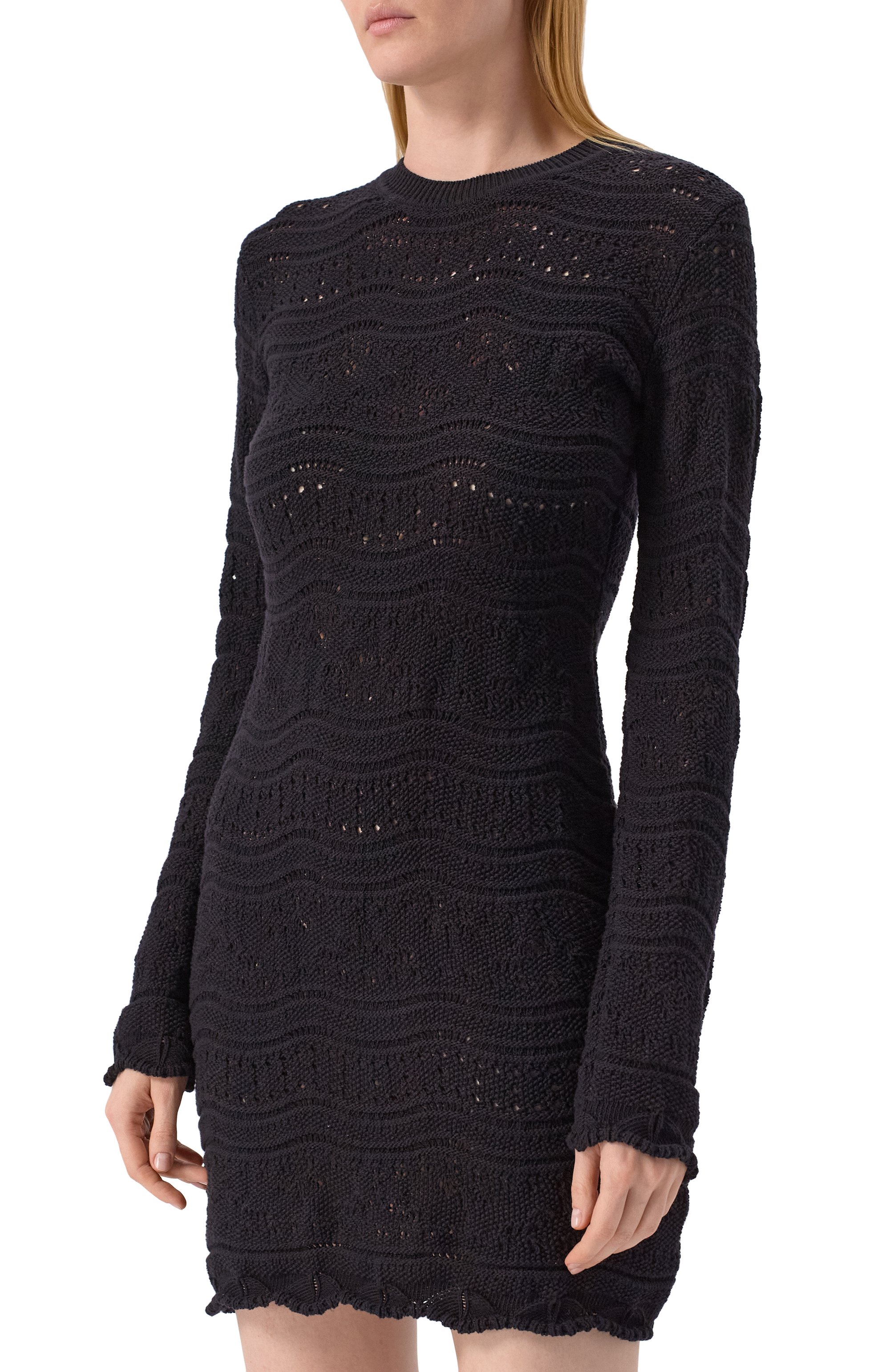 Хлопковое платье MC2 SAINT BARTH черного цвета по цене 27250 руб., арт. STBW IMANY/00057H, фото 3 Хлопковое платье MC2 SAINT BARTH, арт. STBW IMANY/00057H, фото 3