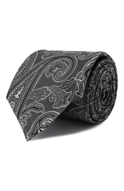 Мужской шелковый галстук CANALI, арт. 18/HJ03588