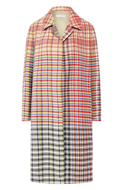 Женское пальто из вискозы и льна DRIES VAN NOTEN, арт. 191-30205-7348