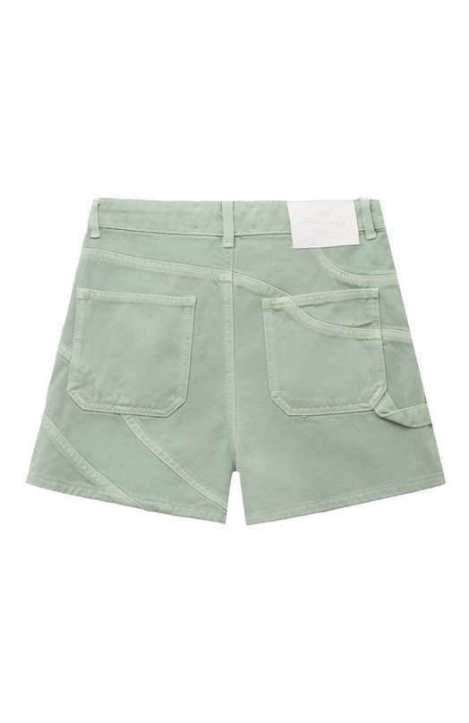 Джинсовые шорты Les Coyotes de Paris Зелёный, фото 2