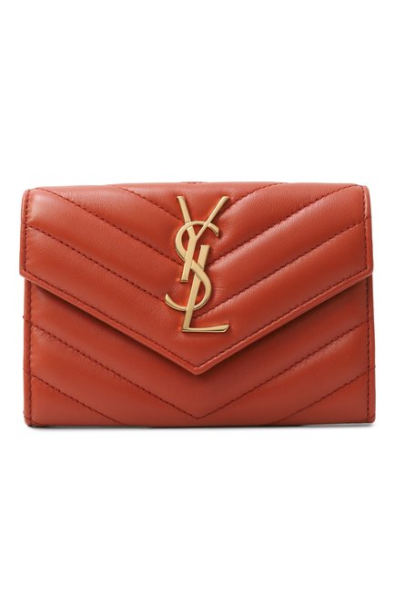 Женские кожаный кошелек cassandre SAINT LAURENT, арт. 414404/AAA44