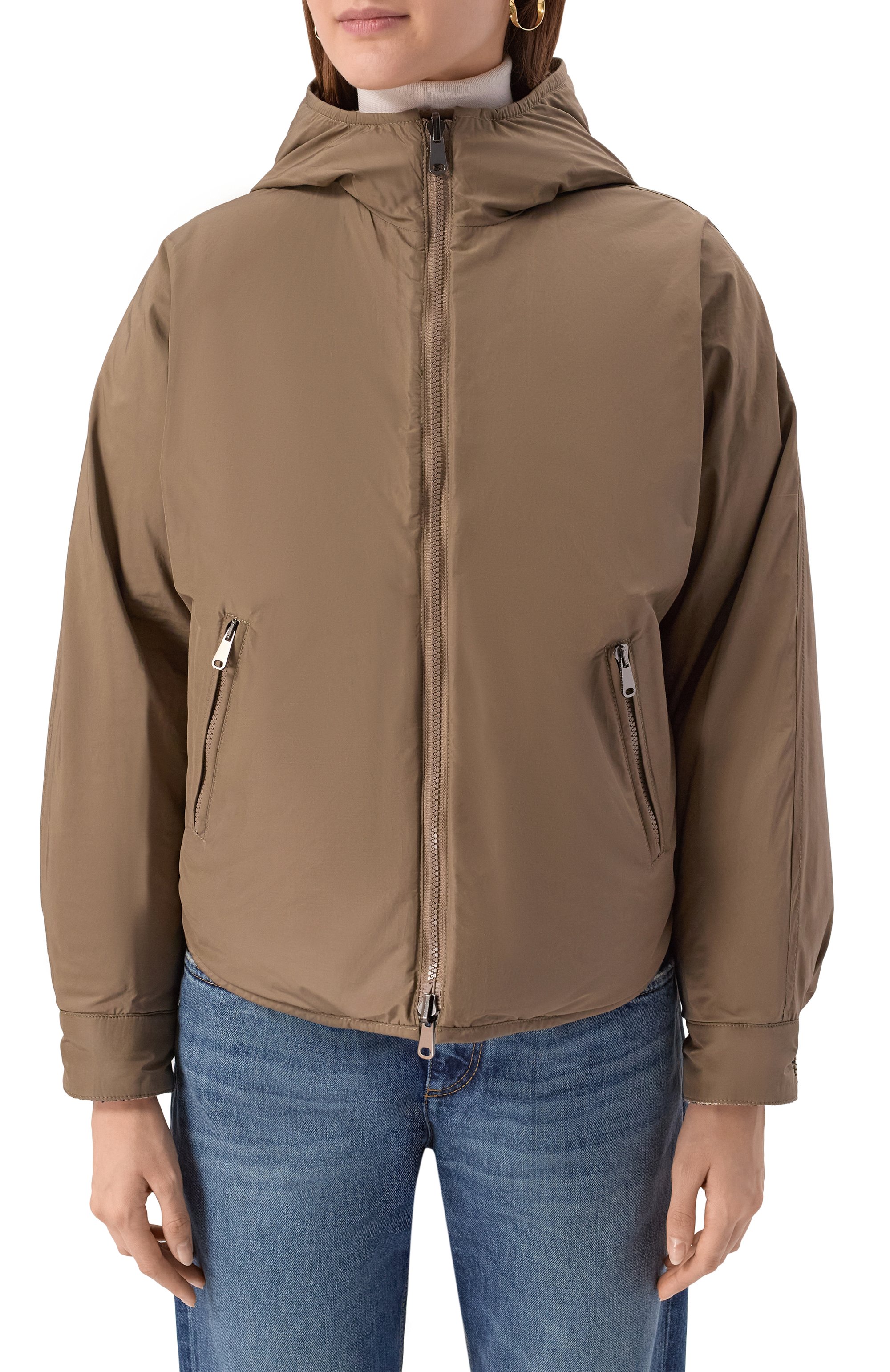 Двусторонний твидовый пуховик BRUNELLO CUCINELLI, арт. MG5307729, фото 6