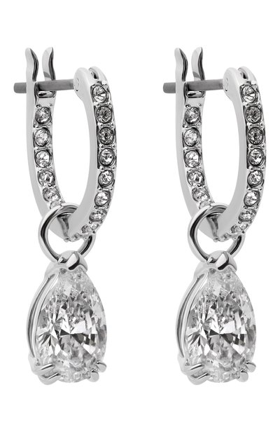 Серьги millenia SWAROVSKI серебряного цвета по цене 18350 руб., арт. 5636716, фото 3 Серьги millenia SWAROVSKI, арт. 5636716, фото 3