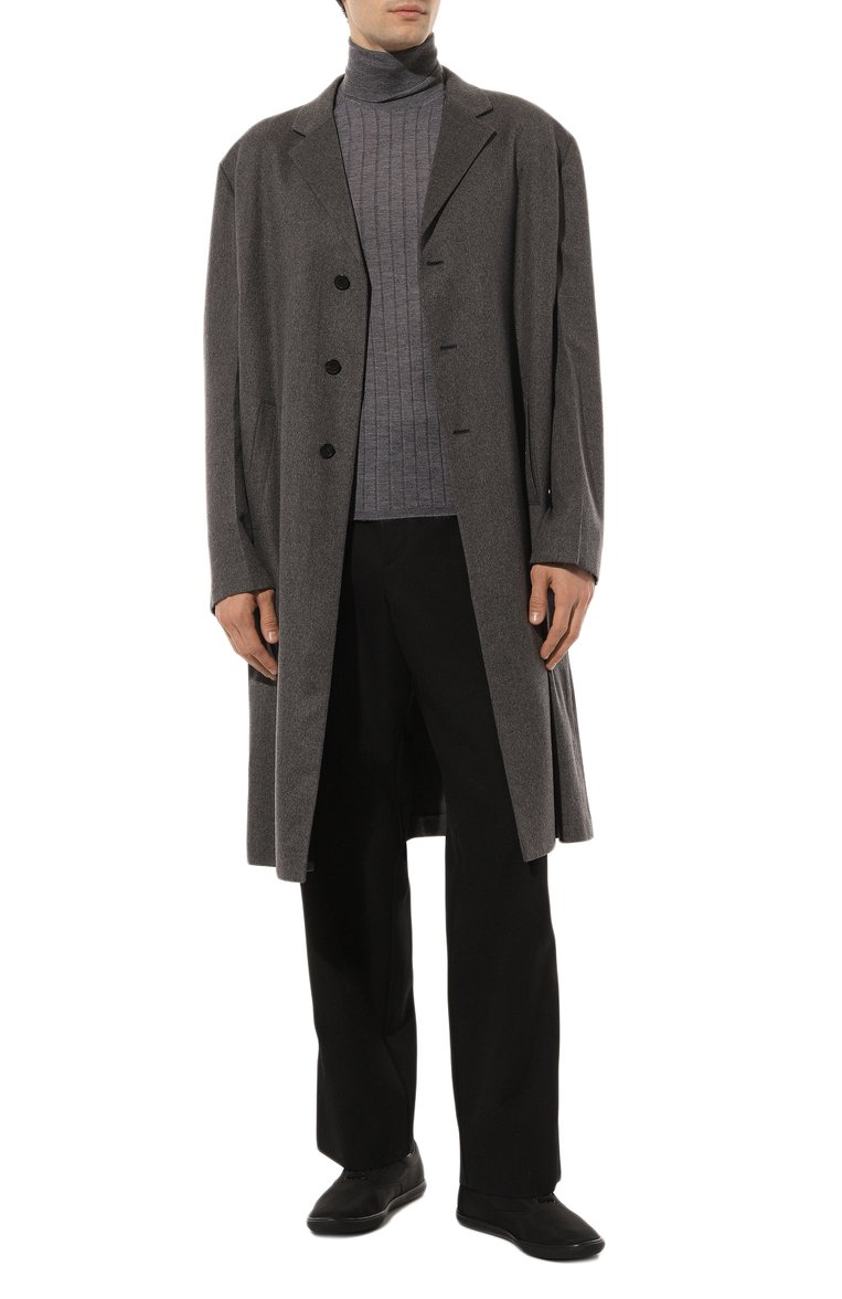 Мужские кеды PRADA черного цвета, арт. 2EG326-W08-F0002 | Фото 2 (Стили: Классический; Подошва: Плоская; Материал внешний: Текстиль; Материал утеплителя: Без утеплителя; Материал сплава: Проставлено; Драгоценные камни: Проставлено; Кросс-КТ: Низкие)