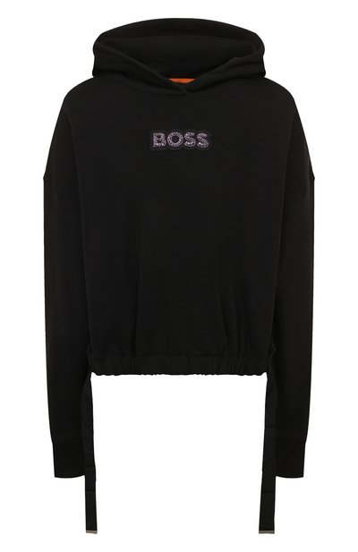 Женский хлопковое худи BOSS ORANGE, арт. 50528690