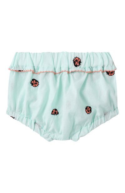 Комплект из платья и шорт STELLA MCCARTNEY светло-зеленого цвета по цене 16900 руб., арт. TW1031, фото 5 Комплект из платья и шорт STELLA MCCARTNEY, арт. TW1031, фото 5