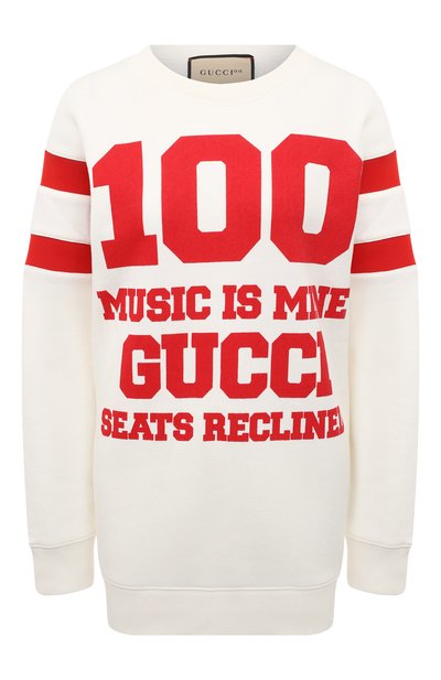 Женский хлопковый свитшот GUCCI, арт. 662081 XJDW6
