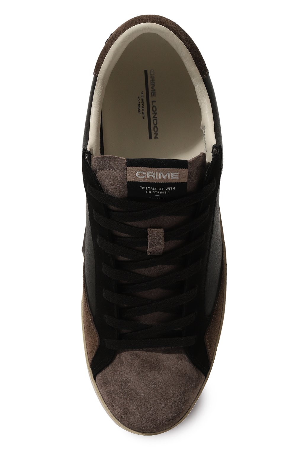 Комбинированные кеды distressed CRIME LONDON, арт. 15004AA7, фото 6