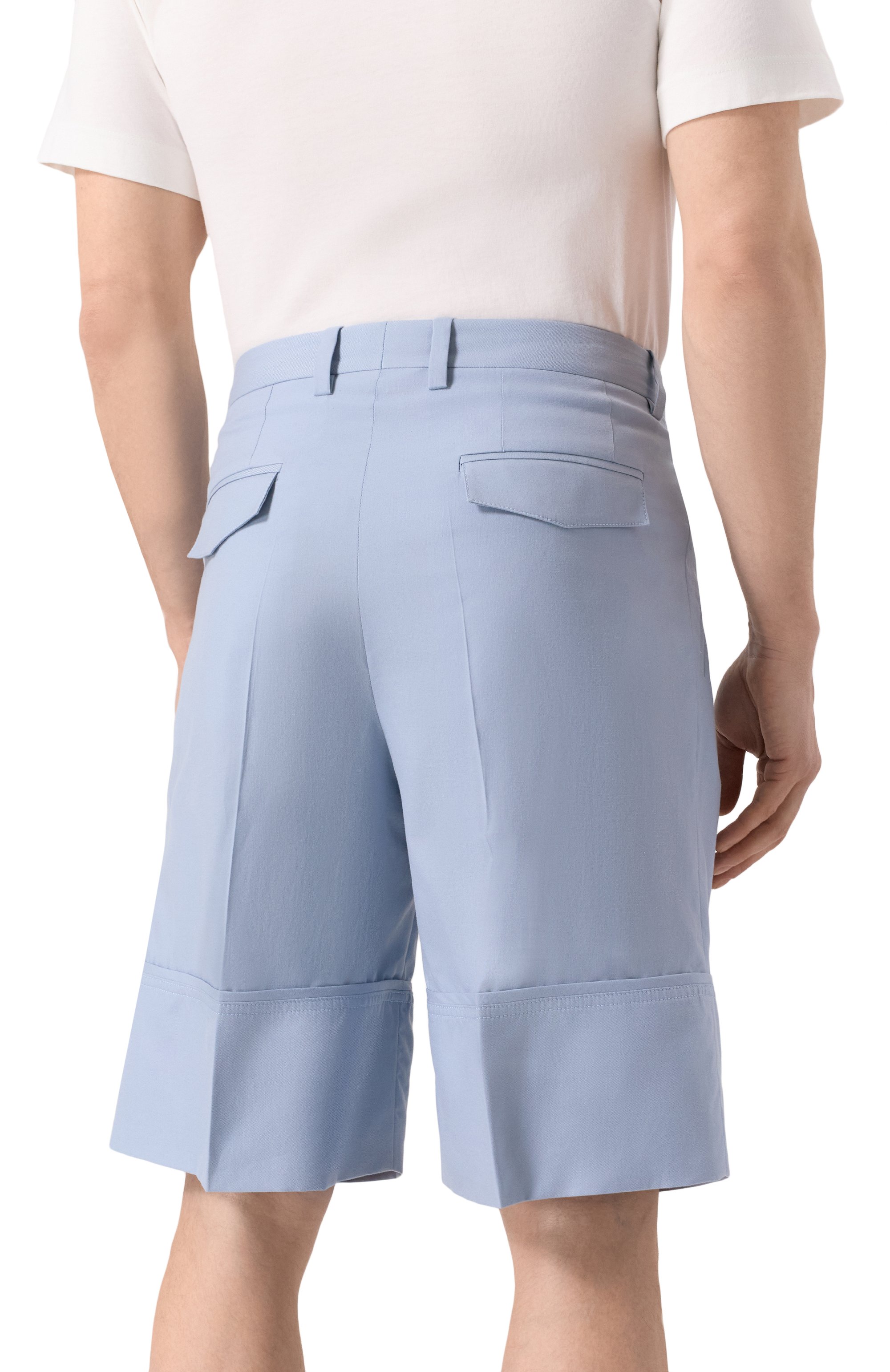 Шорты из хлопка и шелка MVST, арт. 25E/X1P/0/D041/0207, фото 4