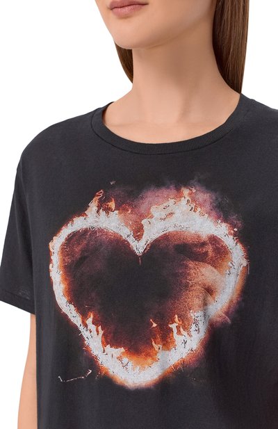 Футболка из хлопка и кашемира R13, арт. R13WK001-K016A_001, фото 5