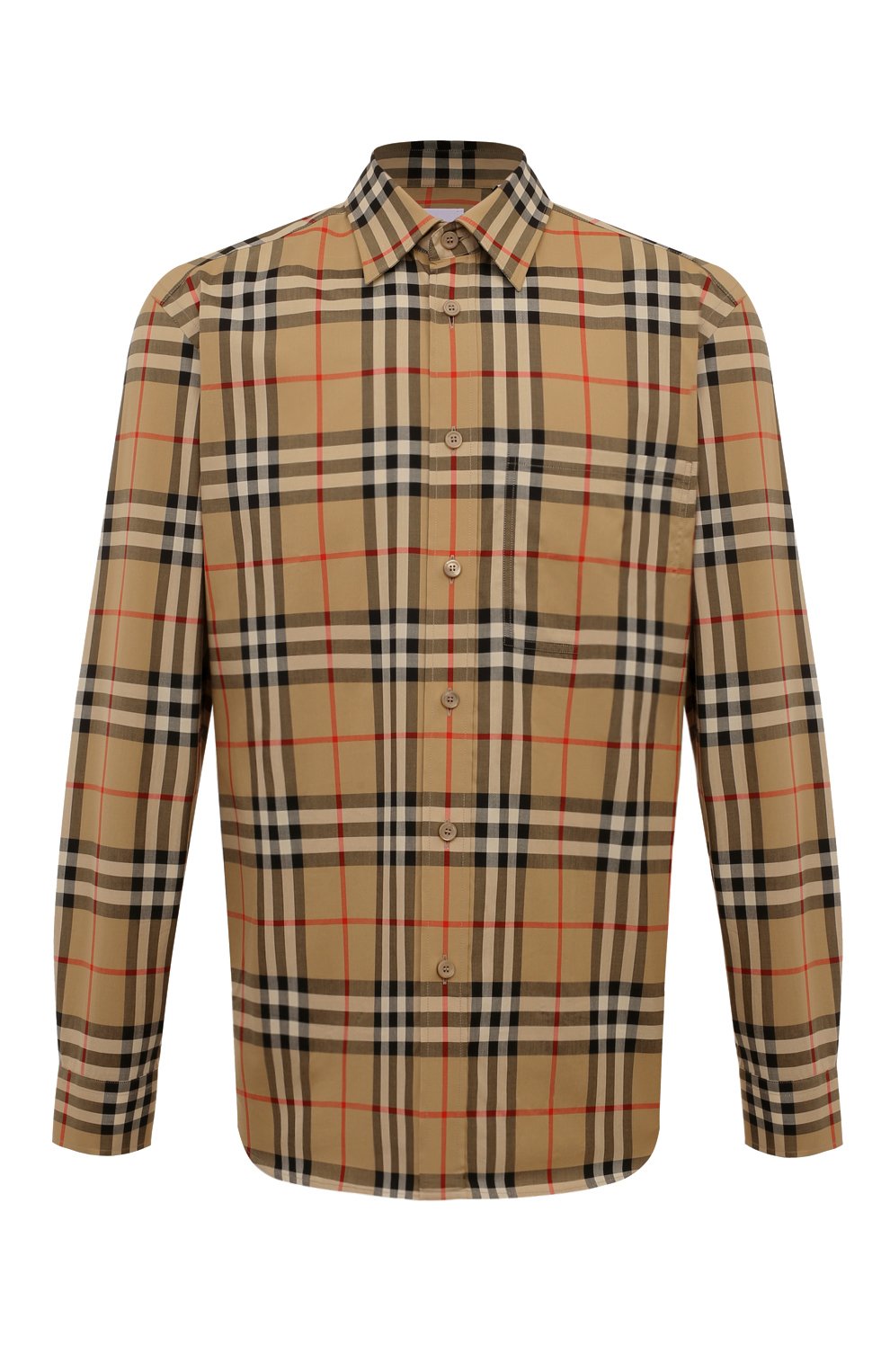 Хлопковая рубашка BURBERRY, арт. 8070577, фото 1