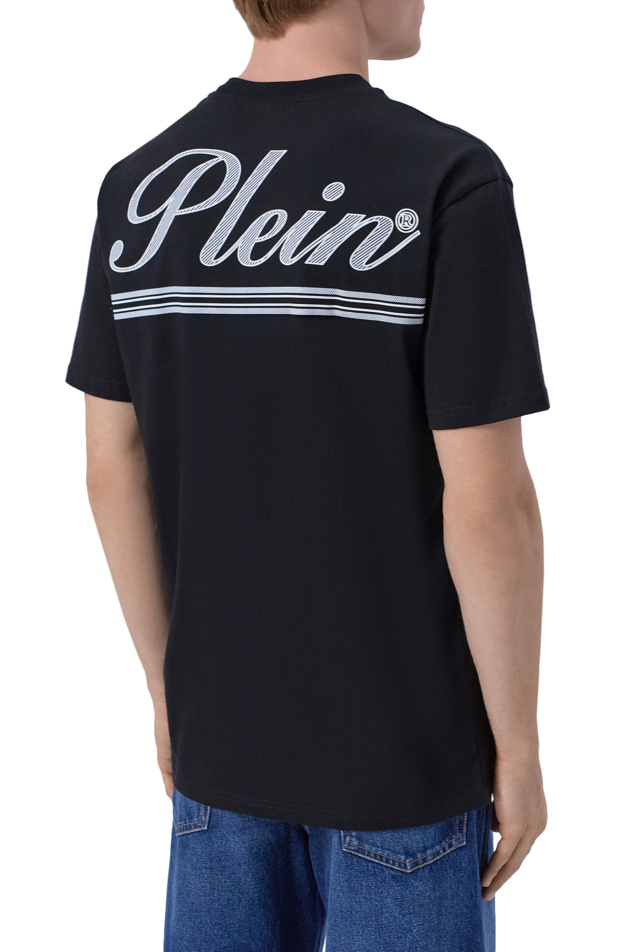 Хлопковая футболка PHILIPP PLEIN, арт. SAFC MTK8880 PJY002N, фото 4