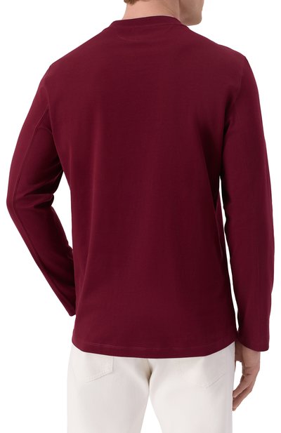 Хлопковый лонгслив BRUNELLO CUCINELLI, арт. M0B137433, фото 4