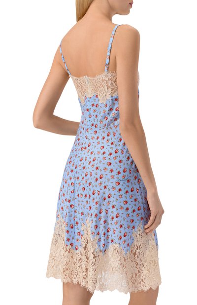 Платье из шелка и вискозы DOLCE & GABBANA, арт. F60F7T/IS10J, фото 4