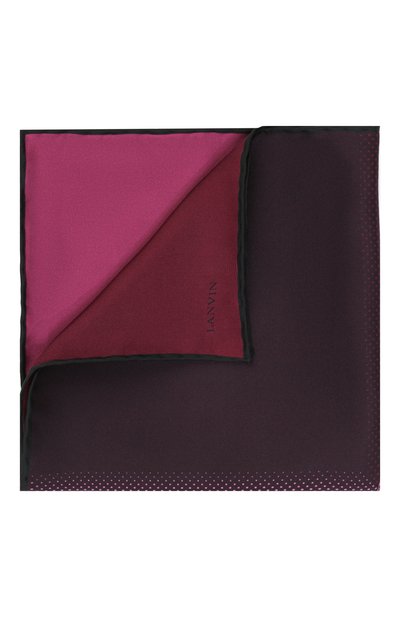 Мужской шелковый платок LANVIN, арт. 2424/HANDKERCHIEF