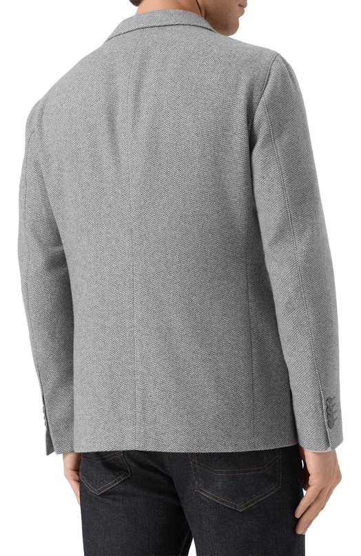 Кашемировый пиджак Giorgio Armani GM000140/TE17853 Серый  GM000140/TE17853 Фото 5