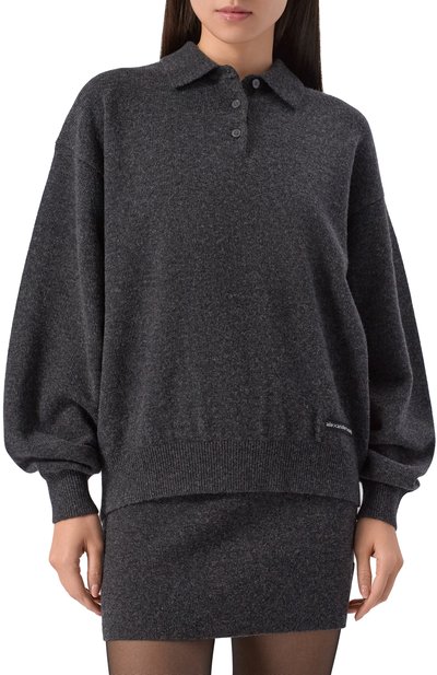 Шерстяное поло ALEXANDER WANG, арт. UKC4251062, фото 3