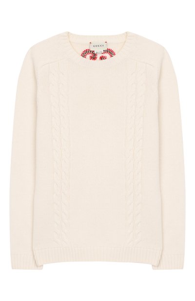 Шерстяной пуловер GUCCI, арт. 570119/XKAQB, фото 1