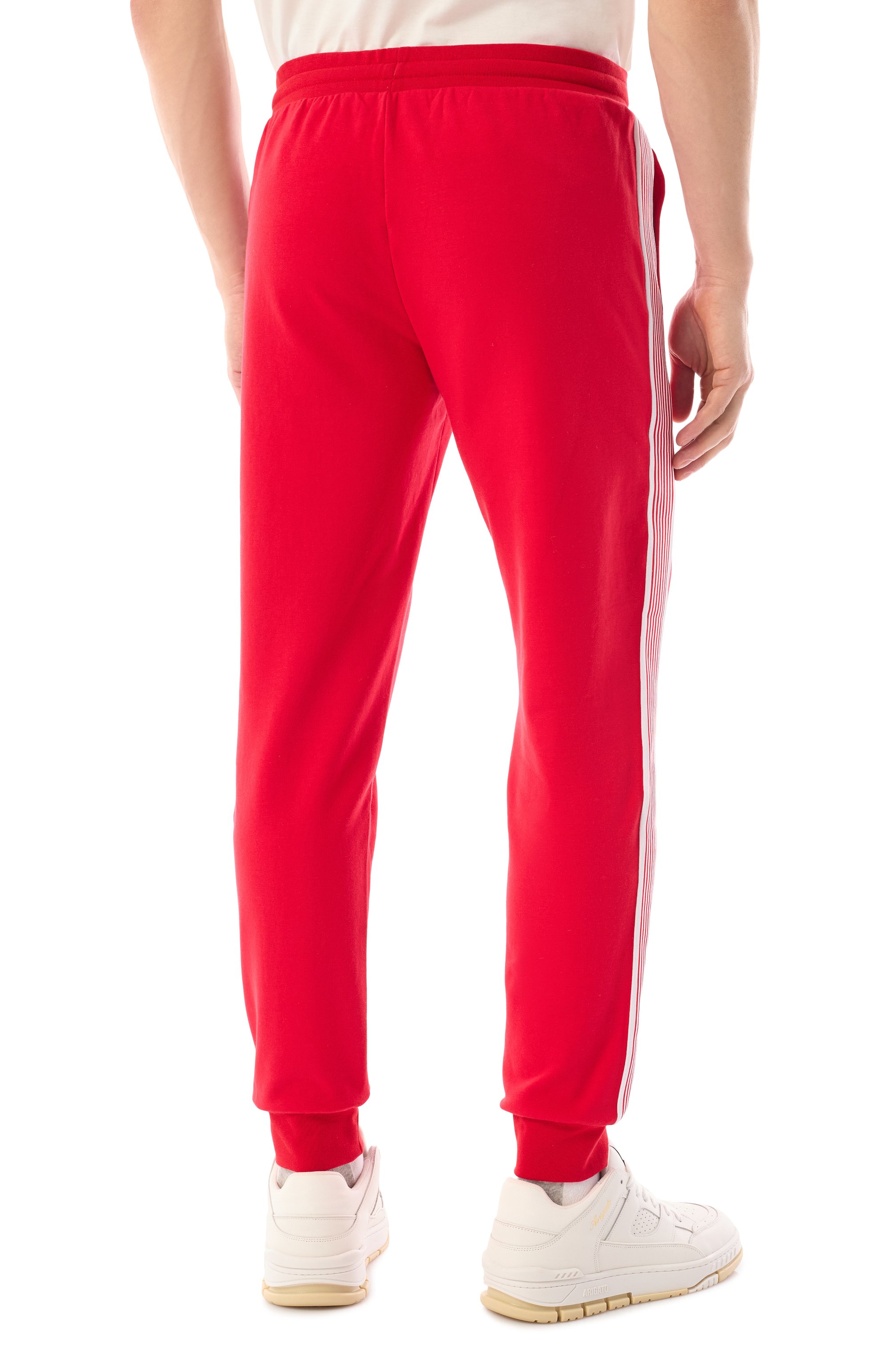 Хлопковые джоггеры EA7, арт. 6DPP69/PJ9FZ, фото 4