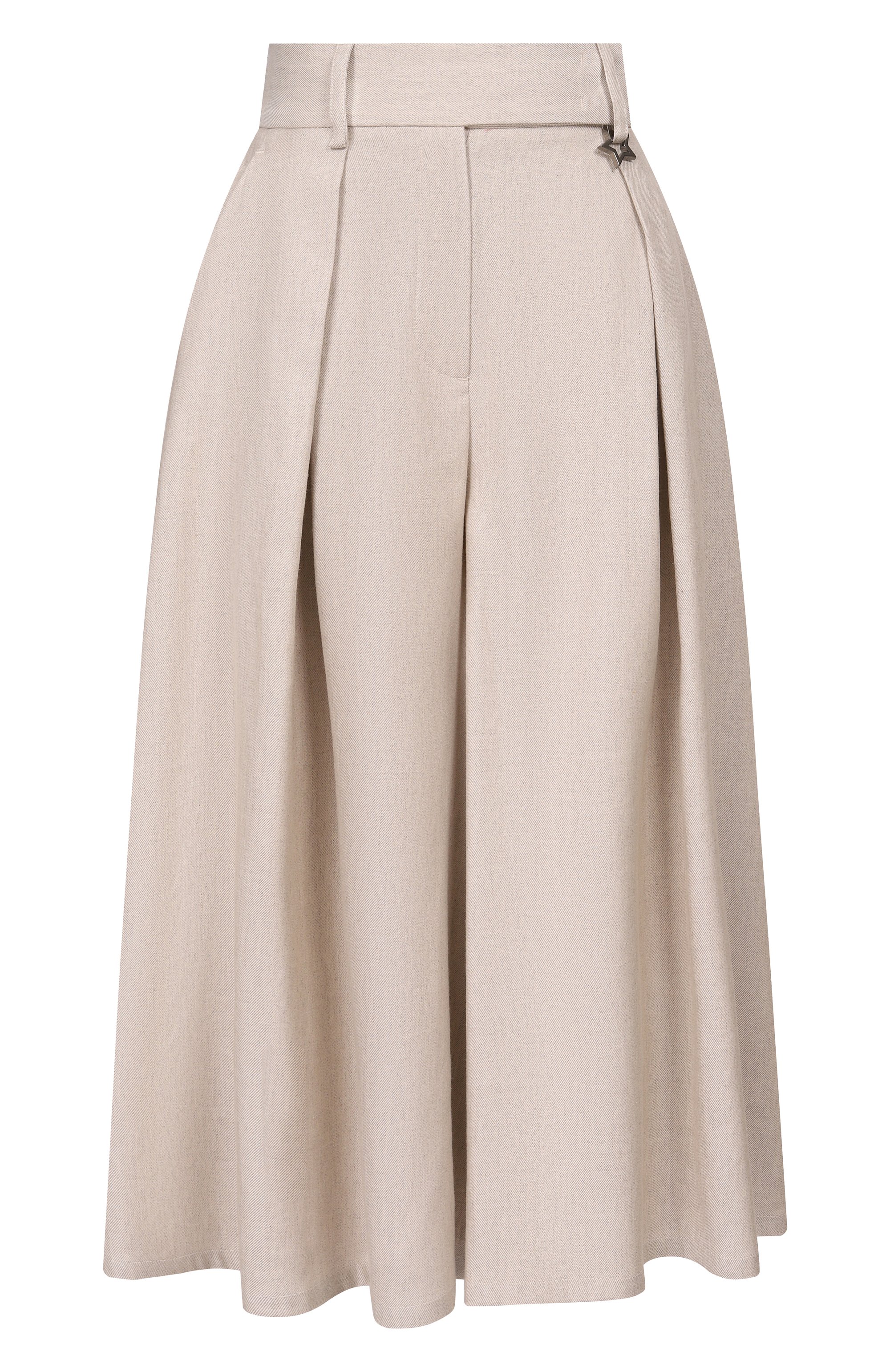 Кюлоты изо льна и вискозы LORENA ANTONIAZZI, арт. P2639PA46A/5154, фото 1