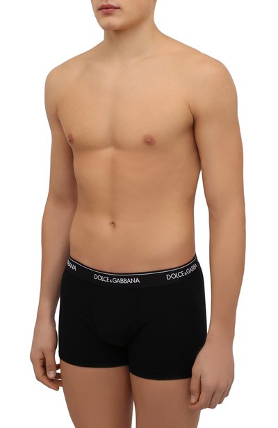 Комплект из двух хлопковых боксеров DOLCE & GABBANA, арт. M9C07J/FUGIW, фото 2