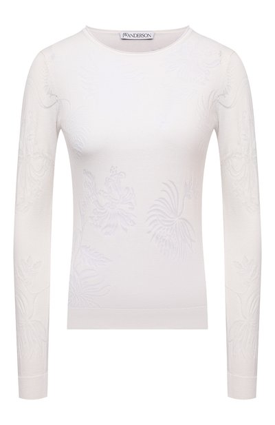 Женский хлопковый пуловер JW ANDERSON, арт. KT0061 YN0138