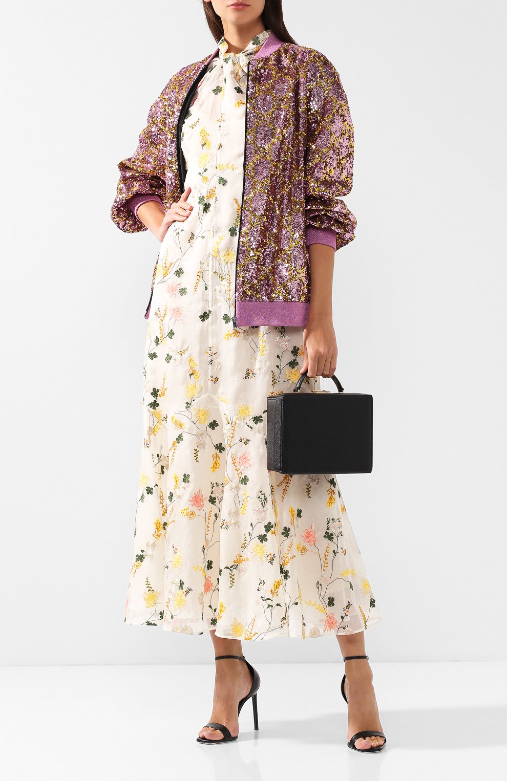 Бомбер на молнии с пайетками GUCCI, арт. 543472/X926B, фото 2