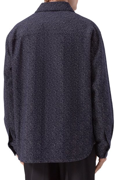 Хлопковая куртка-рубашка GIORGIO ARMANI, арт. GM002072/AF19617, фото 4