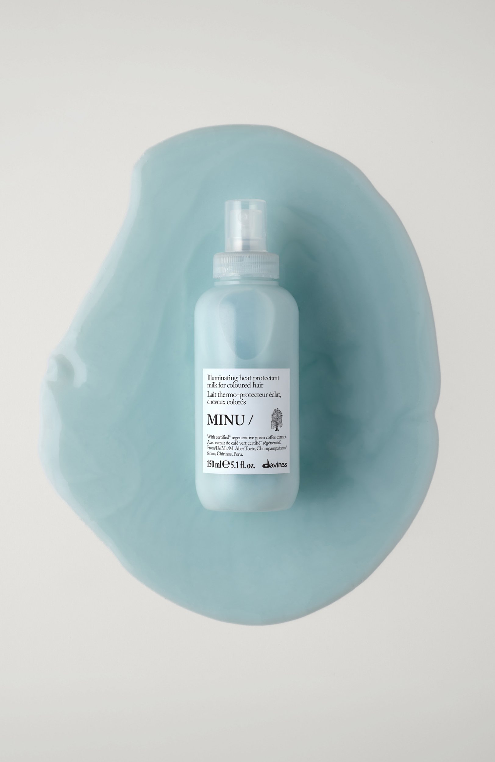 Защитное молочко для окрашенных волос minu (150ml) DAVINES, арт. 70030, фото 2