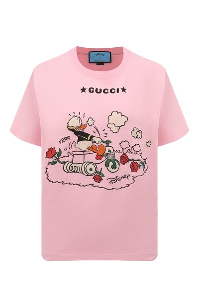 Хлопковая футболка disney x gucci GUCCI, арт. 580762 XJDBH, фото 1
